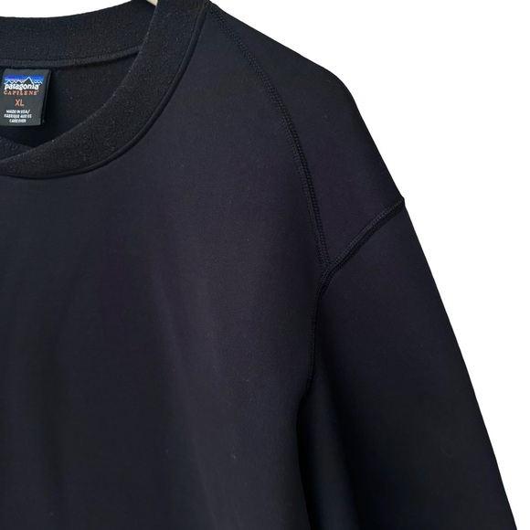 PATAGONIA Men’s Vintage Capilene Fleece Lined Baselayer Shirt Pullover Winter - Picture 4 of 13